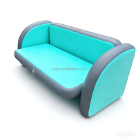 Canapé et table flottants modernes en PVC gonflable, pour le camping familial en plein air sur le lac