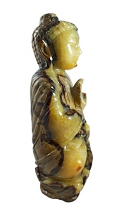 Septarian พุทธศาสนาเรกิบำบัด,พระพุทธรูปทางจิตวิญญาณพระพุทธรูปแผ่นหินพุทธะสำหรับการตกแต่งบ้านธรรมชาติทั้งหมด - Product Image 3