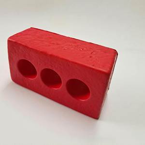 ลูกบอลบีบคลายเครียดรูปบล็อกปูนซีเมนต์ พิมพ์โลโก้ได้ ของเล่นบีบแก้เครียด สำหรับของขวัญส่งเสริมการขาย - Product Image 4