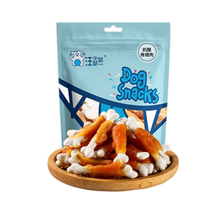 宠物鸭肉肉干包裹孢子卷心菜小狗泰迪训练奖励零食小狗营养牙棒狗零食 - Product Image 5