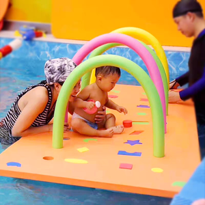 Planche flottante pour bébé en mousse non toxique, pont arc-en-ciel aquatique, jouet éducatif interactif parent-enfant - Product Image 3