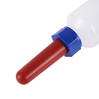 Bouteille d'alimentation pour agneaux, veaux et porcelets de 500 ml, biberon pour veaux avec tétine, fournitures d'alimentation pour animaux de ferme