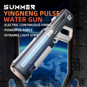 Pistola ad acqua elettrica manuale <span class=keywords><strong>automatica</strong></span> pistola ad acqua 700ML con luce a Led giocattoli estivi all'aperto per bambini - Product Image 2