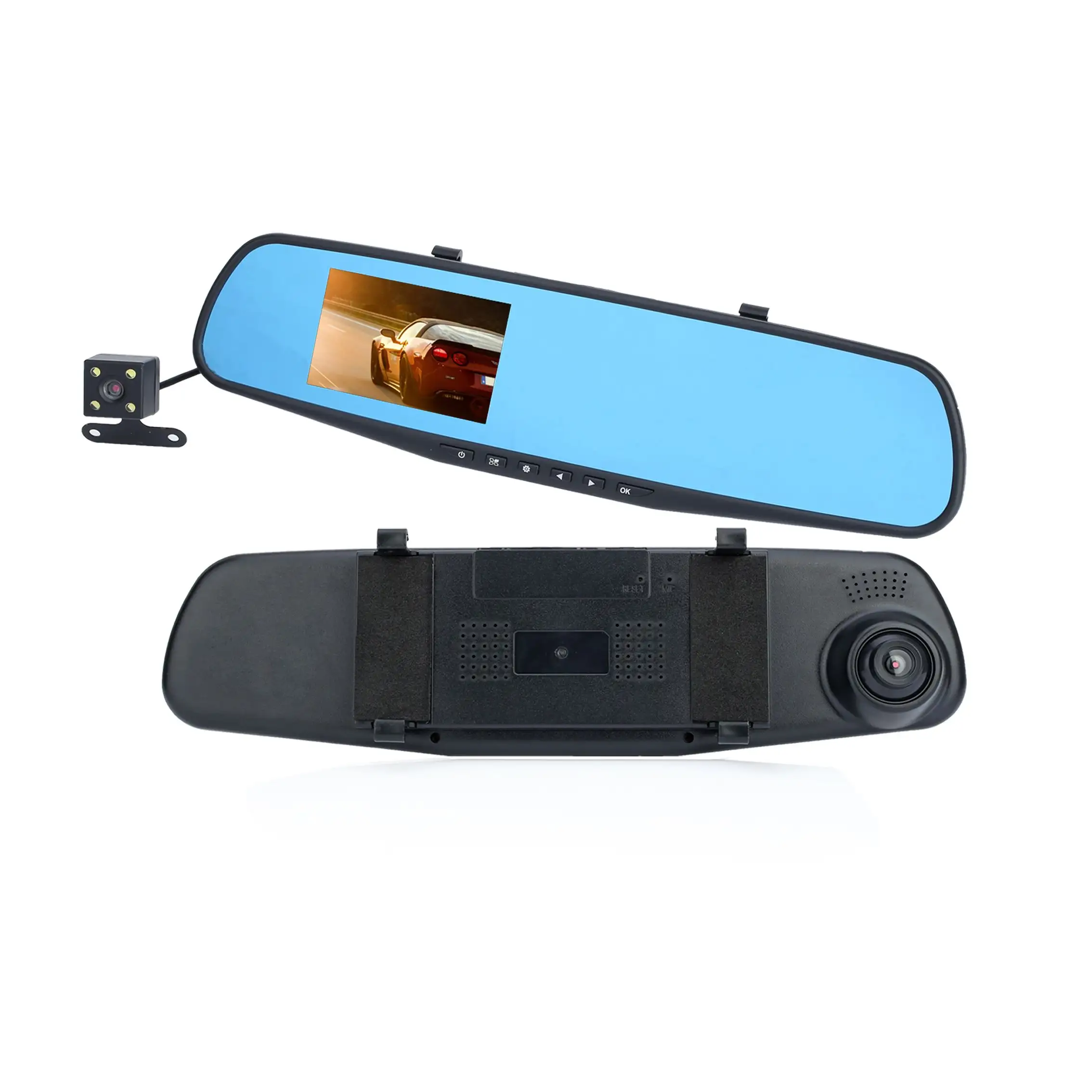 T351 Dash Cam Video Recorder Car Dvr 3.5 Inch Hd 1080p Cam Dash Night Vision Parking Monitor