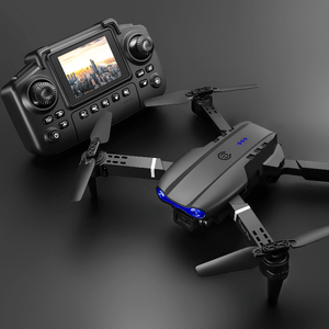Flystone 2024 Longue portée RC, grande batterie, Wifi, quadricoptère pas cher, caméra HD 4K, mini <span class=keywords><strong>drone</strong></span> <span class=keywords><strong>pliable</strong></span> E88 Pro E99 Pro - Product Image 1