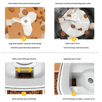 Distributeur automatique intelligent pour animaux de compagnie avec caméra grand angle réglable, interaction vidéo bidirectionnelle et contrôle à distance via application pour chats et chiens