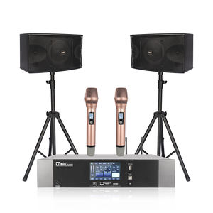 Ensemble de karaoké Nuoxun Home, haut-parleurs de 8 pouces, système Audio avec Microphone sans fil - Product Image 1