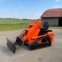 Typ 26 Mini-Raupenlader Kompakter Kettenlader mit Hydraulikgreifer für Hof und Landschaftsbau