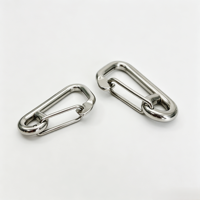 316 Edelstahl Auslöse-Drehwirbelhaken Schnellverschluss Tauchhaken Marine-Hardware Boot Yacht Rigging Zubehör