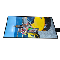 Écran tactile capacitif LCD Android ultra-fin de 55 pouces avec WiFi, lecteur de signalisation publicitaire SDK pour menu numérique mural d'ascenseur