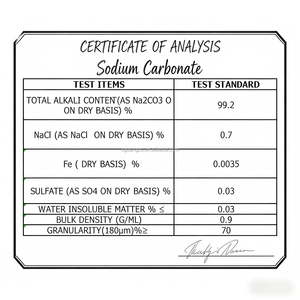 Carbonate de sodium dense de qualité industrielle Na2CO3 99,2% Prix en vrac pour l'industrie du verre, du <span class=keywords><strong>savon</strong></span> et des produits chimiques - Product Image 2