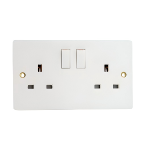 ปุ่มสวิตช์ติดผนังเพื่อความปลอดภัยในครัวเรือนแผงสัมผัสแบบคู่ซ็อกเก็ต ABS - Product Image 6