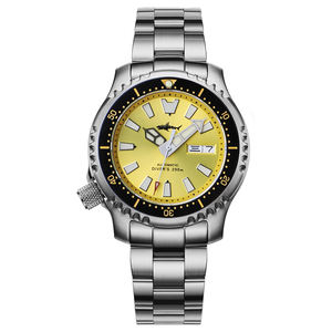 Montre de plongée automatique Heimdallr, entièrement lumineuse, étanche à 200 m, verre saphir, acier inoxydable, montre mécanique à bracelet - Product Image 5