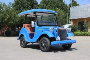 WELIFTRICH Carro de Golf Eléctrico Clásico de 7-8 Plazas con Batería de Litio de 72V, Motor de CA de 5 Kw, Velocidad de 30-50 km/h, Vehículo Turístico - Product Image 4