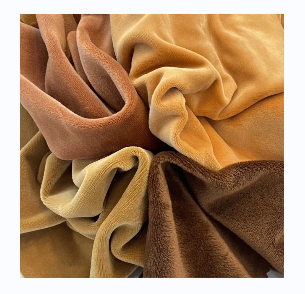 100 Polyester Suede Skin and Fur