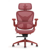 Chaise de bureau ergonomique en maille avec soutien lombaire réglable, repose-pieds rétractable à double barre, roulettes en PU et accoudoirs réglables pour la maison