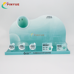 Espositore da banco a gradini in acrilico per smalti, profumi e cosmetici, stand da esposizione per fiere, podio da <span class=keywords><strong>tavolo</strong></span>. - Product Image 5