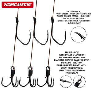 เหยื่อปลอม<span class=keywords><strong>ปลา</strong></span>ดุกขนาด 5 นิ้ว แบบพร้อมใช้งาน พร้อมลูกปัดเสียงดัง ตะขอเบ็ดสามทาง <span class=keywords><strong>สาย</strong></span> PE ชุดตกปลาสำหรับ<span class=keywords><strong>ตก</strong></span><span class=keywords><strong>ปลา</strong></span>ดุก - Product Image 4