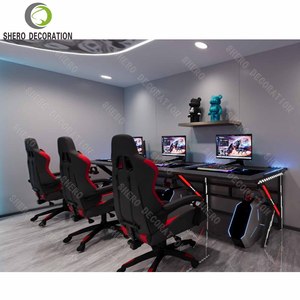 Hub de jeu moderne haut de gamme, mobilier intérieur personnalisé et système d'éclairage d'ambiance immersif sur mesure - Product Image 4