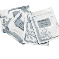 Moissanite diamant blanc Viresa en vrac, taille 1 mm, 1,5 mm, 2 mm, 2,5 mm, 1 ct/sac
