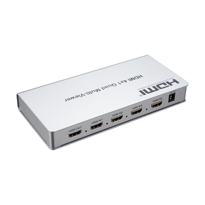 ตัวแยกสัญญาณ HDMI 4x1 แบบ Quad Multi Viewer 4 อินพุต 1 เอาต์พุต สวิตช์จอภาพแบบเรียลไทม์ 1080P/60Hz - Product Image 6