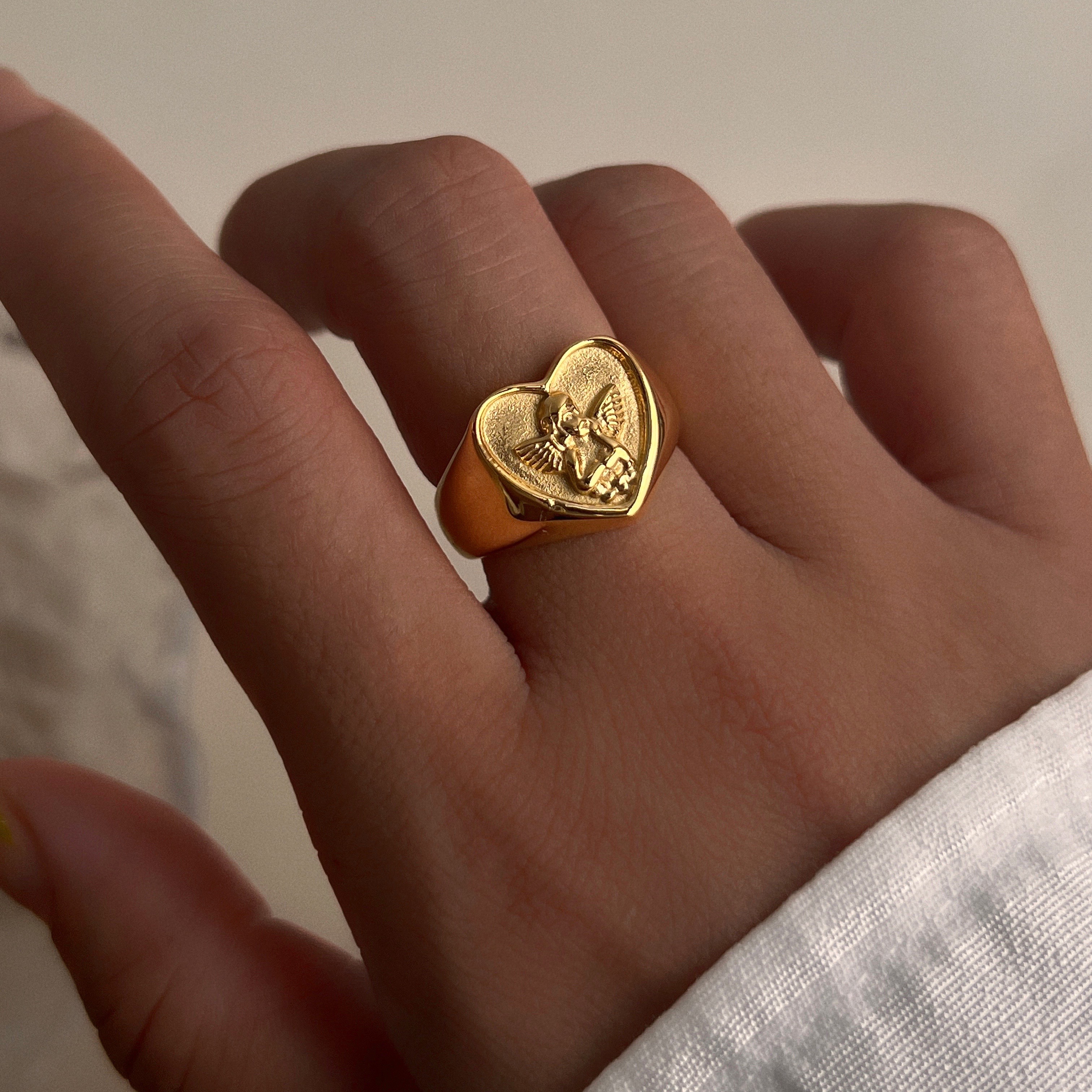 HYDE着用】ANGEL HEART RING 15号 - アクセサリー