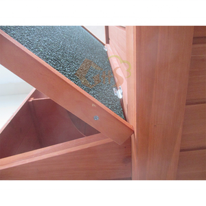 เฟอร์จีนไม้และกรวด<span class=keywords><strong>ยางมะตอย</strong></span>สำหรับป้องกันการรั่วซึมไก่สุ่มสำหรับบ้านหลังบ้านบ้านไก่พร้อมกล่องไข่ - Product Image 4