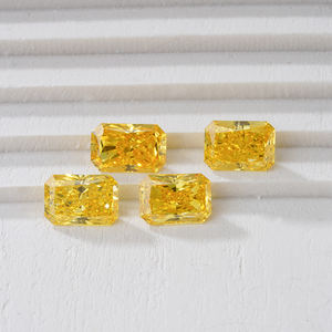 Oogverblindend Stralend Geslepen 2.5*<span class=keywords><strong>3</strong></span>.5Mm-4.5*5Mm Hpht Losse Lab Gegroeide Gele Diamant - Product Image 2