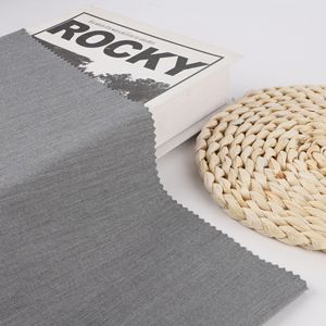 TR Suit Material Twill Tissus de costume professionnel anti-rides confortables et extensibles à quatre côtés - Product Image 6