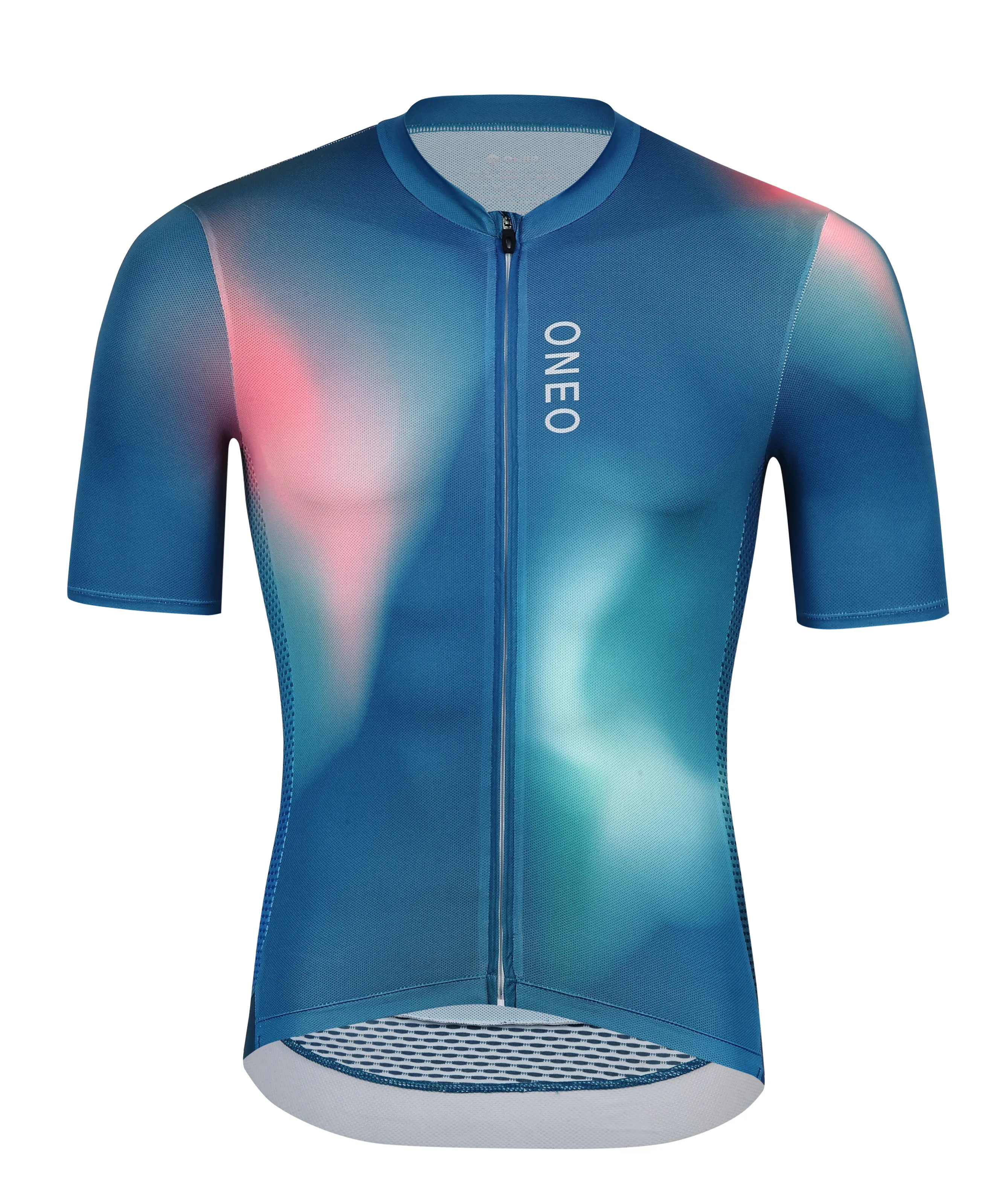 ONEO Custom Sublimation Bicycle Wear Pro Team Short Sleeves Cycling Jersey for Men