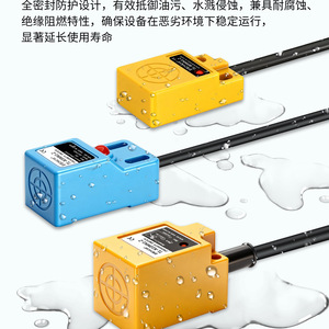 สวิตช์ตรวจจับระยะใกล้ Zhican Square Proximity Switch รุ่น TL-Q5MC1 เซ็นเซอร์โลหะ 24V ระยะตรวจจับ 1-5 มม. แบบ NPN PNP สวิตช์แบบเหนี่ยวนำสามสาย - Product Image 1