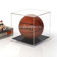 Modèle de basket-ball en acrylique personnalisé YJY YJYhs002 - Surface polie pour présentoir sportif et boîte cube