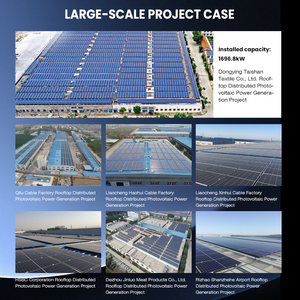 상업용 PWM 태양광 패널 시스템 <span class=keywords><strong>200KW</strong></span> 500KW 800KW 1000KW 상업용 태양광 오프그리드 지붕 설치형 태양 에너지 시스템 - Product Image 4