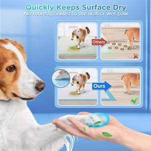 Aides d'apprentissage de la propreté écologiques en coton imperméable IP67, anti-choc électrique et anti-vibration, absorbantes pour l'urine, réutilisables et tendance pour petits animaux - Product Image 3