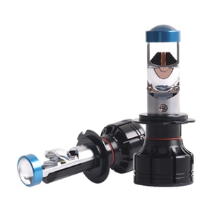 Mini Biled Lens <b>H4</b> H7 H11 9005 9006 Led Headlight Projector Bi Led Projector Led Driving Lights Motorcycle Headlight - Product Image 2