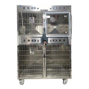 Gabbia per animali in acciaio inossidabile clinica veterinaria per animali da ospedale gabbia per animali da compagnia - Product Image 6