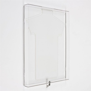 YAGELI Wholesale Rectangular Luxury High Transparency Acrylic Football T-shirt <b>Display</b> <b>case</b> for Exhibition - Product Image 2