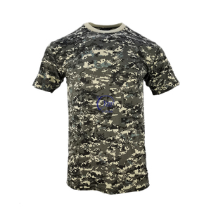 T-shirt sublimé tactique d'entraînement en plein air T-shirt camouflage à manches courtes tricoté solide multicolore - Product Image 3