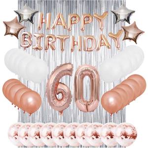 Decorazioni per Festa di Compleanno 18 Anni, Striscione 'Happy' e Palloncini in Lattice con Coriandoli per Celebrare <span class=keywords><strong>l</strong></span>'Anno XVIII - Product Image 6