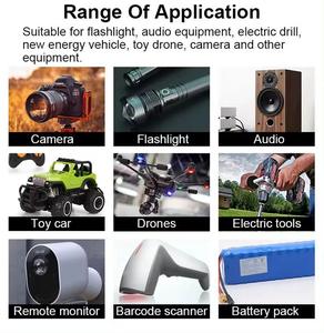 بطارية ليثيوم inr1850mh1 mAh ، 10 V ، استنزاف عالي للأدوات الكهربائية - Product Image 6