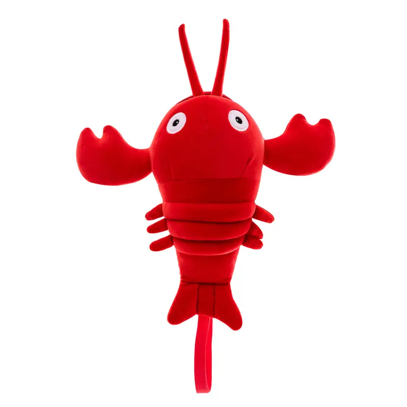 चीन निर्माता निर्यात उच्च गुणवत्ता 30cm आलीशान समुद्र अन्य खिलौने सस्ते लाल Crawfish <span class=keywords><strong>भरवां</strong></span> खिलौना