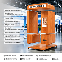 Photomaton Modulaire Personnalisable en Libre-Service avec Impression Instantanée d'Albums et de Photos d'Identité, Machine Démontable pour Photomaton aux Philippines