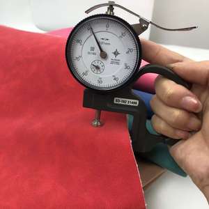 PU tissu éclatement fissure haute propriété physique résistance aux hautes températures anti-oxydation sacs à main sacs chaussures femmes sac tissu - Product Image 6