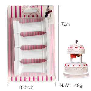 4 Uds. Columna romana <span class=keywords><strong>pastel</strong></span> soportes escalonados <span class=keywords><strong>Fondant</strong></span> pasteles nivel separador soporte multicapa <span class=keywords><strong>pastel</strong></span> <span class=keywords><strong>de</strong></span> <span class=keywords><strong>boda</strong></span> decoración herramienta <span class=keywords><strong>de</strong></span> soporte - Product Image 2