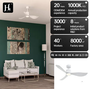 Ventilateur de plafond ABS de qualité industrielle de 52 pouces à 5 pales avec télécommande à vitesse variable, régulation puissante de la vitesse pour un débit d'air maximal - Product Image 5