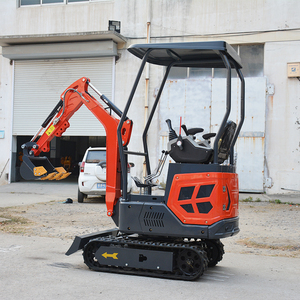 Miniexcavadora de 1.5 toneladas de bajo consumo para agricultura y minería, con certificación EPA y CE, motor de giro, excavadora de orugas con bomba de alto rendimiento. - Product Image 5