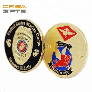 Kundenspezifischer weicher Email 3D militärisches antikes Goldherausforderungs-<span class=keywords><strong>M</strong></span>ünzen-Anzeigen-Preis billig - Product Image 5