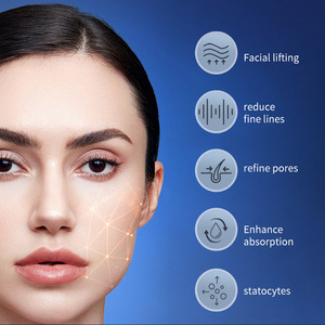 New Arrival Microcurrent Skin Rejuvenation Device With Touchscreen Display For Face Treatment Aluminum Alloy Body EU Plug Device - Product Image 3