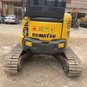 เครื่องขุดดินระบบไฮดรอลิก Komatsu มือสอง PC35MR รถขุดมือสองสภาพดี - Product Image 4