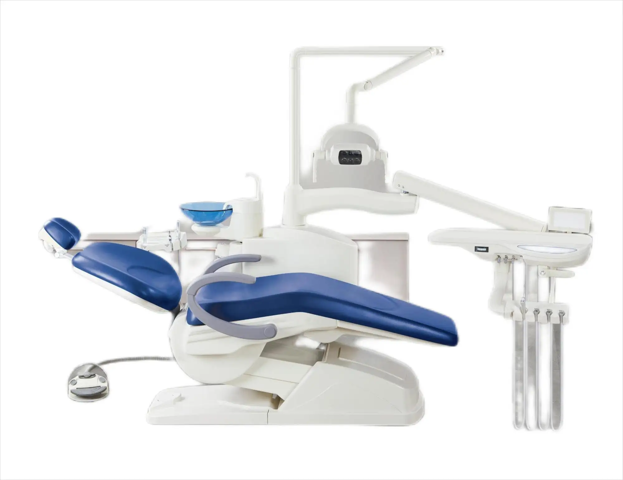 Prezzo di fabbrica medico dentale sedia con il prezzo a buon mercato di attrezzature dentali portatili per clinica sedia unità di prezzo